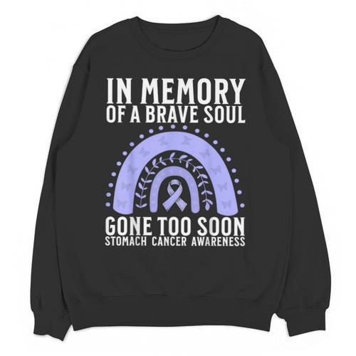 Support Stomach Cancer Awareness Lost Memory Products Unisex Sweatshirt - Easessy