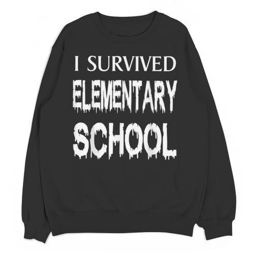 I Survived Elementary School Graduation Shirt T-Shirt Unisex Sweatshirt - Best Gift Smart