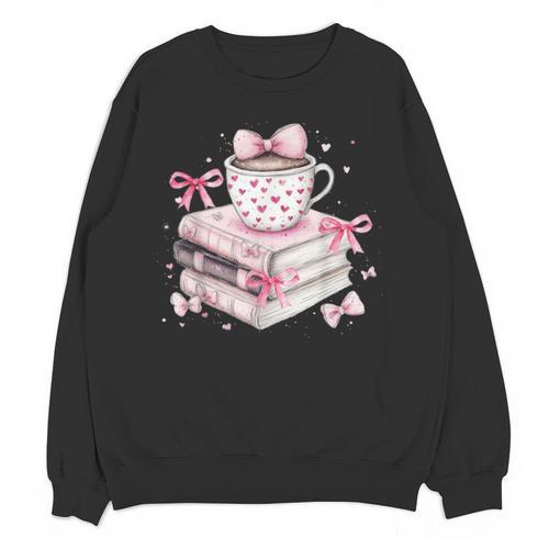 Teacher Valentine's Day All Booked For Valentines Reading Unisex Sweatshirt - Bookorys DE