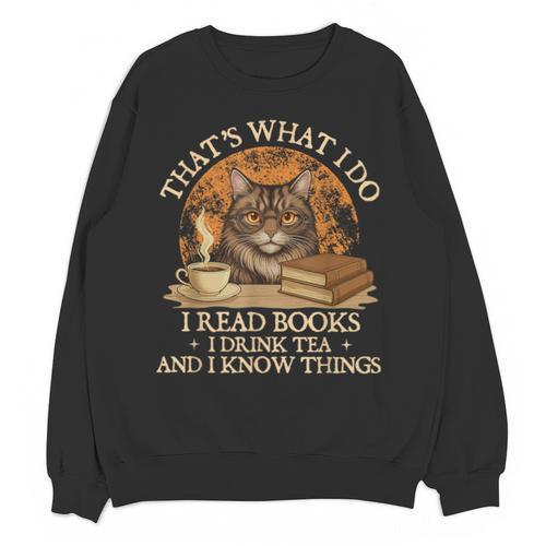 That’s What I Do I Read Books Reading Bookworm Reader Unisex Sweatshirt - Bookorys DE
