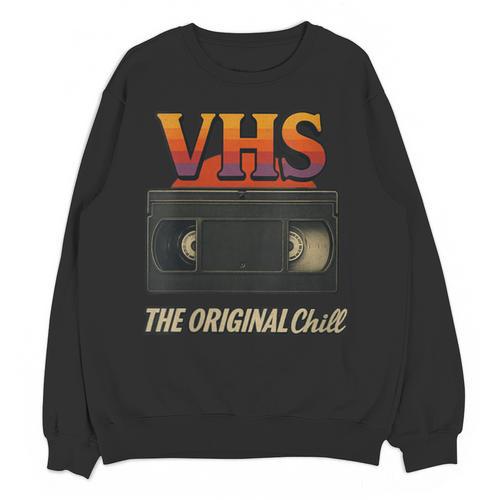 VHS Tape Nostalgia Old School Technology Humor Unisex Sweatshirt - Figerry