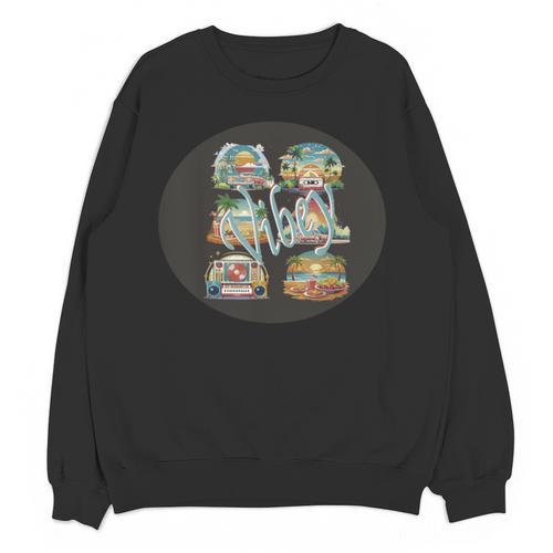 Vibey Nostalgia & Retro Charm Unisex Sweatshirt - Figerry
