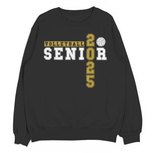 Volleyball Senior Night Volleyball Senior 2025 Graduation 14 Unisex Sweatshirt - Best Gift Smart