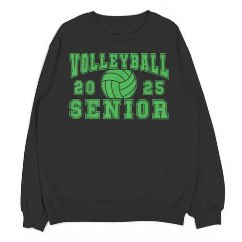 Volleyball Senior Night Volleyball Senior 2025 Graduation 16 Unisex Sweatshirt - Best Gift Smart