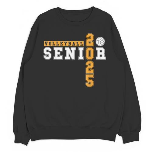 Volleyball Senior Night Volleyball Senior 2025 Graduation 8 Unisex Sweatshirt - Best Gift Smart