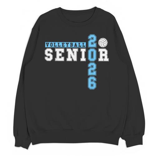 Volleyball Senior Night Volleyball Senior 2026 Graduation 39 Unisex Sweatshirt - Best Gift Smart