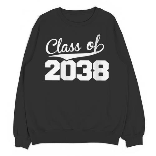 Women's Class Of 2038 Kid Adult Future Year Kindergarten Graduation Unisex Sweatshirt - Best Gift Smart