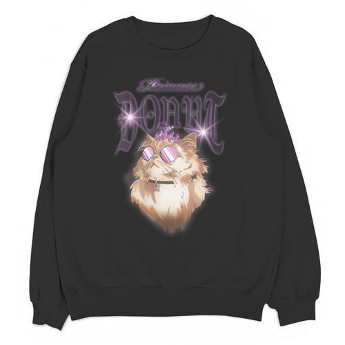Women's Dungeon Crawler Carl Airbrushed Princess Donut Series Book Unisex Sweatshirt - Bookorys DE