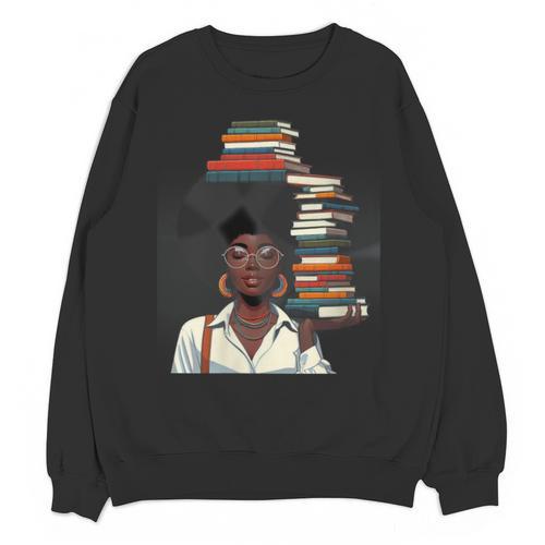 Women's Education Is Freedom Teacher Books Black History Month Unisex Sweatshirt - Bookorys