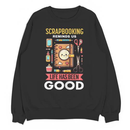 Women's Scrapbooking Enthusiast Top Crafty Memory Keeper Unisex Sweatshirt - Easessy