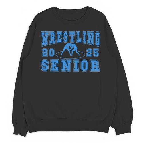 Wrestling Senior Night Wrestling Senior 2025 Graduation 44 Unisex Sweatshirt - Best Gift Smart