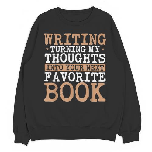 Writing Author Life Books Journalist Typewriter Unisex Sweatshirt - Bookorys AU