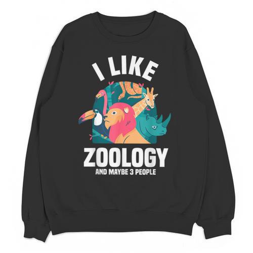 Zoologist Scientist Wildlife Biologist Zoology Introverted Unisex Sweatshirt - Raresse