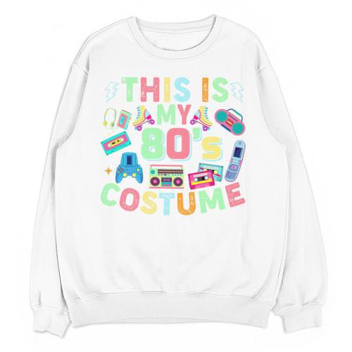 This Is My 90s Costume Mixtape Era Outfits Nostalgia 1990s Premium Tri-Blend Unisex Sweatshirt - Figerry