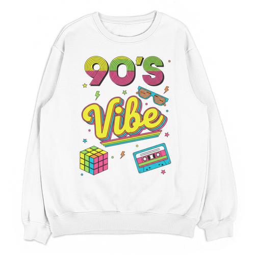 90s Nostalgia Retro Apparel 90'S Vibe Retro Unisex Sweatshirt - Figerry