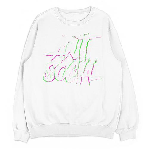 Antisocial Introvert I Hate People Antisocial Club EDM Premium Tri-Blend Unisex Sweatshirt - Raresse