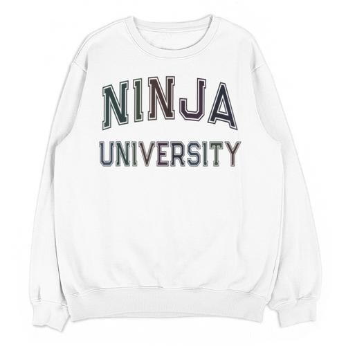 Antisocial NINJA UNIVERSITY Introvert Sarcastic Unisex Sweatshirt - Raresse