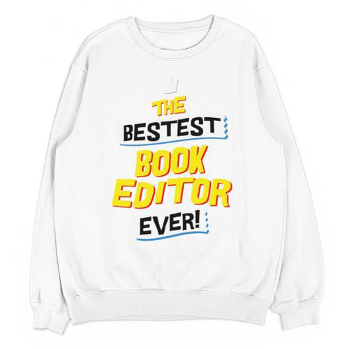Best Book Editor Job Occupation Premium Tri-Blend Unisex Sweatshirt - Bookorys DE