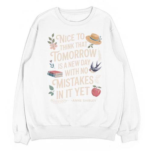 Book Lover Tomorrow Quote Anne Shirley Premium Tri-Blend Unisex Sweatshirt - Bookorys