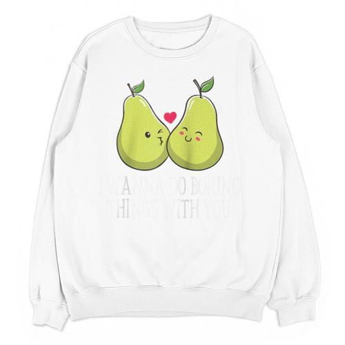 Do Boring Things With You Introvert Couples Antisocial Raglan Baseball Tee Unisex Sweatshirt - Raresse