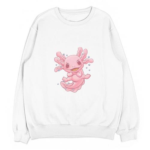 If I Cant Bring My Axolotl Im Not Going Salamander Introvert Unisex Sweatshirt - Raresse