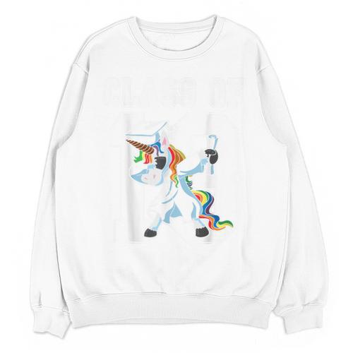 Class Of 2018 Graduation Dabbing Unicorn Unisex Sweatshirt - Best Gift Smart
