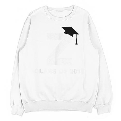 Class Of 2018 Last Name Letter Z Graduation Unisex Sweatshirt - Best Gift Smart