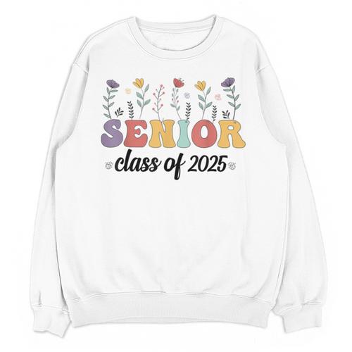 Class Of 2025 Senior 25 High School Graduation Unisex Sweatshirt - Best Gift Smart