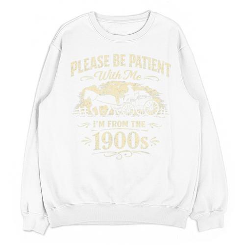 Classic Please Be Patient With Me I'm From The 1900s Premium Tri-Blend Unisex Sweatshirt - Figerry