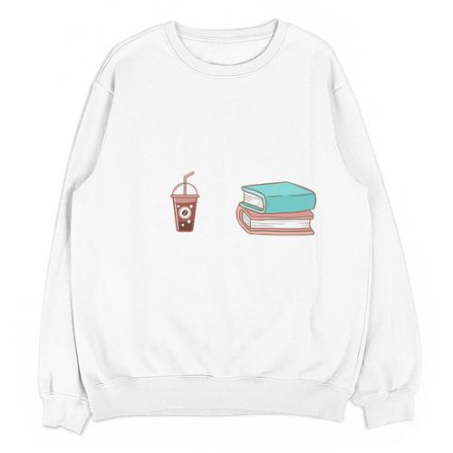 Coffee And Books Unisex Sweatshirt - Bookorys CA