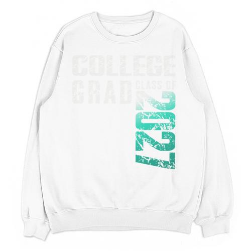 College Grad Class Of 2027 Graduation Unisex Sweatshirt - Best Gift Smart