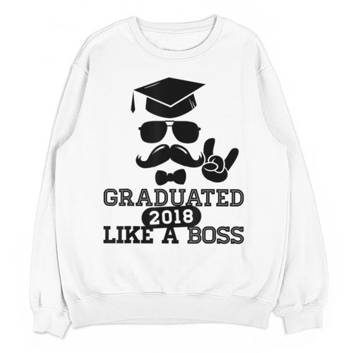 College High School Graduation Grad 2018 Shirt Unisex Sweatshirt - Best Gift Smart