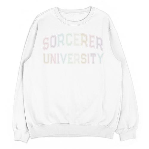 Crazy Sarcastic SORCERER UNIVERSITY Introvert Anti Social Unisex Sweatshirt - Raresse