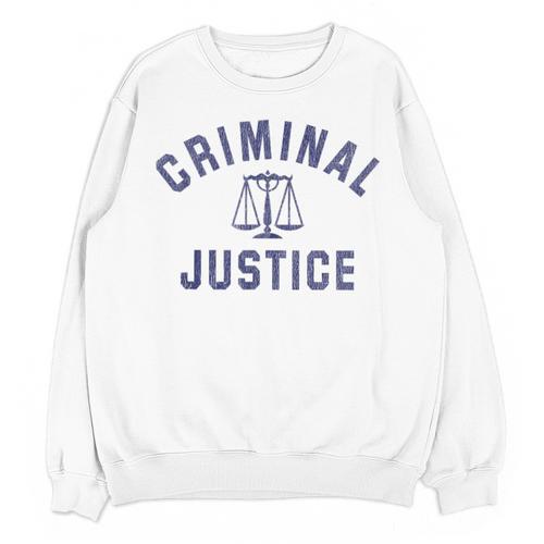Criminal Justice Major College Graduate Graduation Unisex Sweatshirt - Best Gift Smart
