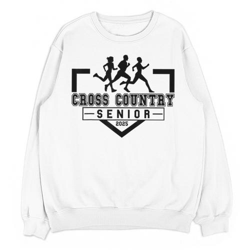 Cross Country Senior Night Senior 2025 Graduation Party 40 Unisex Sweatshirt - Best Gift Smart