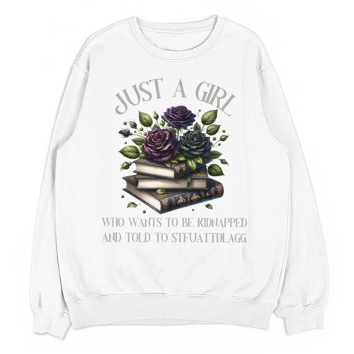 Dark Romance Women Smutt Book Lover Merch STFUATTDLAGG Good Unisex Sweatshirt - Bookorys