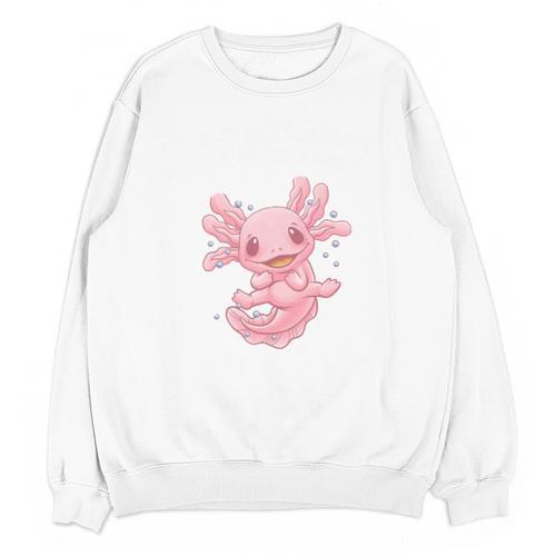 Most Days I Just Wanna Be An Axolotl Salamander Introvert Unisex Sweatshirt - Raresse