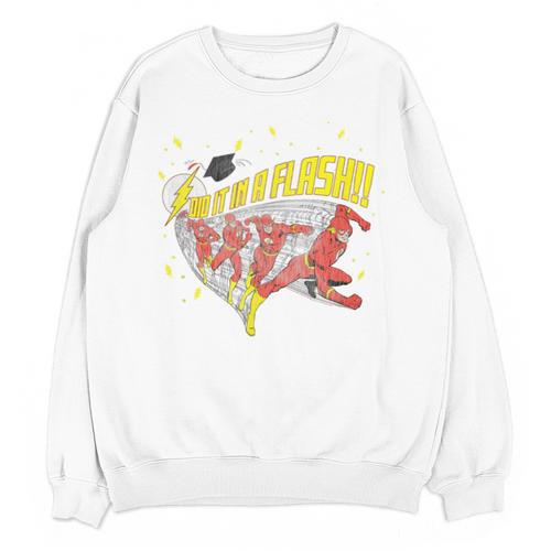DC Comics The Flash Graduation Did It In A Flash Unisex Sweatshirt - Best Gift Smart