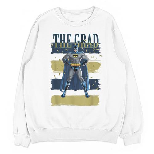 DC Comics Graduation Batman The Grad Power Stance Unisex Sweatshirt - Best Gift Smart