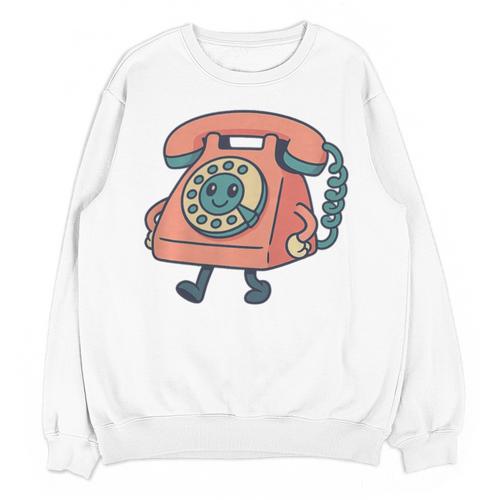 Dial It Back Retro Tech Nostalgia Vintage Premium Tri-Blend Unisex Sweatshirt - Figerry