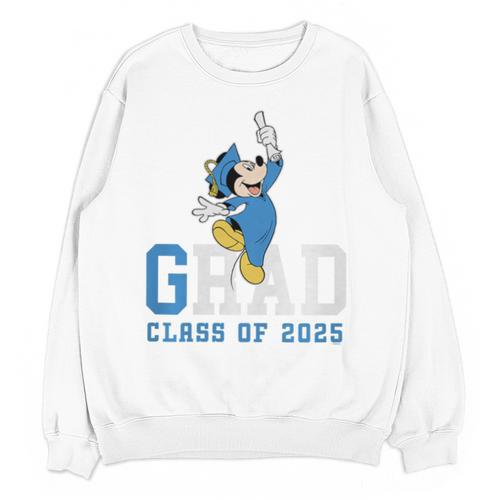 Disney Mickey Mouse 2025 Graduation Class Of '25 Rad Grad Premium Tri-Blend Unisex Sweatshirt - Best Gift Smart