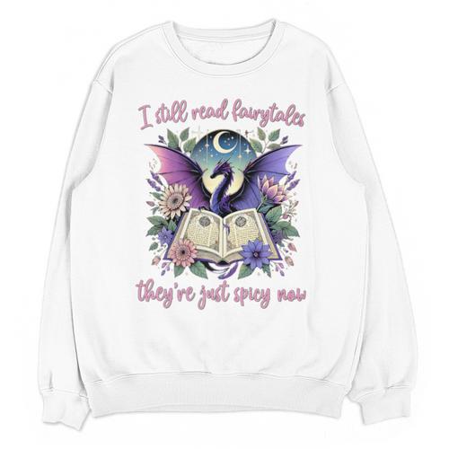 Dragon Bookish Romantasy Smut Merch Spicy Book Lover Premium Unisex Sweatshirt - Bookorys DE