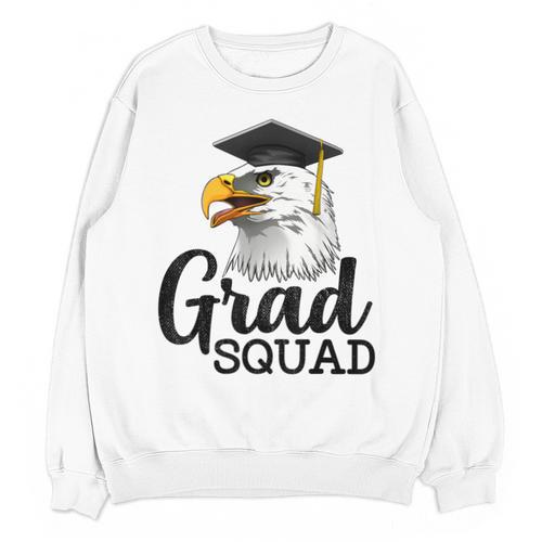 Eagle Grad Squad Class Of 2019 Graduation Unisex Sweatshirt - Best Gift Smart