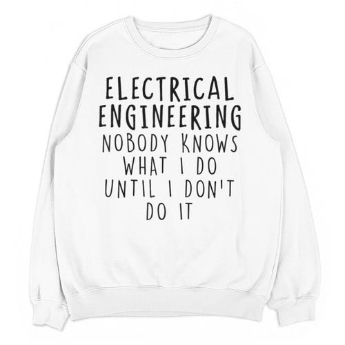 Electrical Engineering Tees Women's Electrical Engineer Modern Classic Casual Small Graduation T-Shirt Unisex Sweatshirt - Best Gift Smart