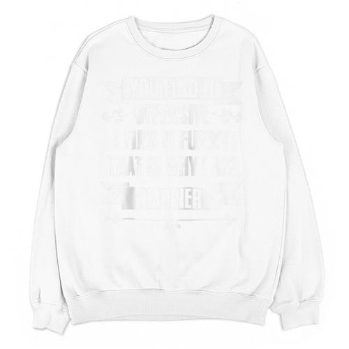 You Find It Offensive I Find It A Sarcastic Introvert Raglan Baseball Tee Unisex Sweatshirt - Raresse