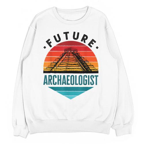 Future Archaeologist Pyramid Archaeology Student Graduation Unisex Sweatshirt - Best Gift Smart
