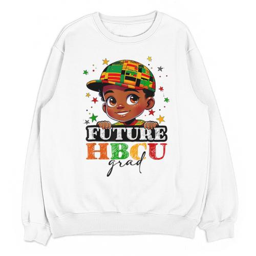 Future HBCU Grad History Boys Kids Graduation HBCU Unisex Sweatshirt - Best Gift Smart