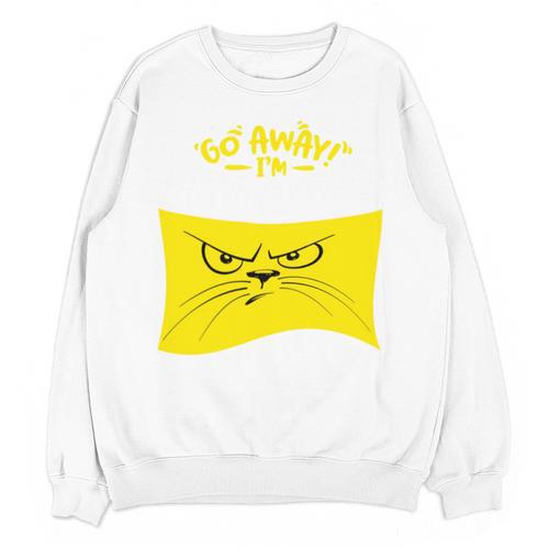 Go Away I'm Introverting Antisocial Shy Introvert Unisex Sweatshirt - Raresse