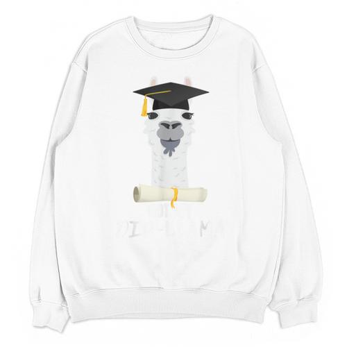 Graduation For Him & Her Got My Dip-Llama Unisex Sweatshirt - Best Gift Smart