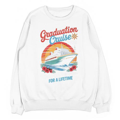 Graduation Cruise Trip Class Of 2026 Senior Summer Vacation Premium Unisex Sweatshirt - Best Gift Smart